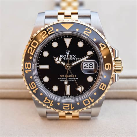 rolex gmt 2 gold steel|Rolex gmt master 2 price.